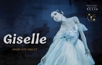 Ballerina performing in the title role for Giselle.