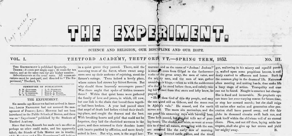 Cover of The Experiment